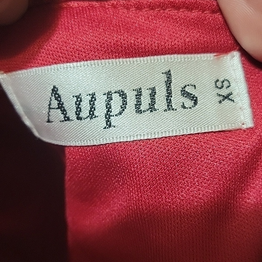 Aupuls Red/Burgundy Dress size Xsmall - Picture 6 of 8